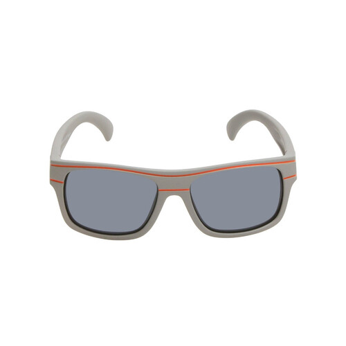 WORKWEAR, SAFETY & CORPORATE CLOTHING SPECIALISTS PKR729 GY.SM - Grey/Orange Frame, Smoke polarised lens - Junior