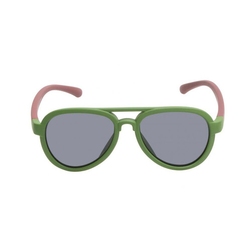 WORKWEAR, SAFETY & CORPORATE CLOTHING SPECIALISTS PKR776 GR.SM - Green Frame, Smoke polarised lens - Junior