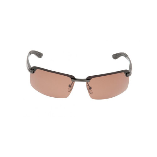 WORKWEAR, SAFETY & CORPORATE CLOTHING SPECIALISTS PT24409 GUN.BR+AR - Gun Metal Frame, Brown polarised lens - TAC Aluminium