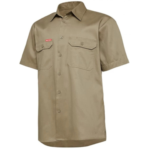 WORKWEAR, SAFETY & CORPORATE CLOTHING SPECIALISTS - Core - Mens S/S L/weight Ventilated Shirt