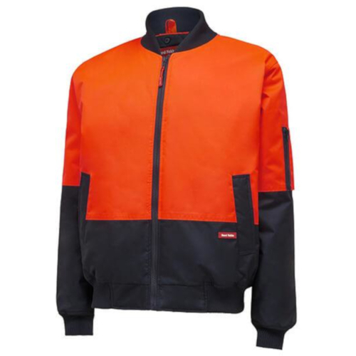 WORKWEAR, SAFETY & CORPORATE CLOTHING SPECIALISTS - Core - HI-VISIBILITY 2TONE BOMBER JACKET