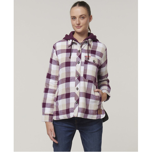 WORKWEAR, SAFETY & CORPORATE CLOTHING SPECIALISTS - WMNS QUILTED SHACKET